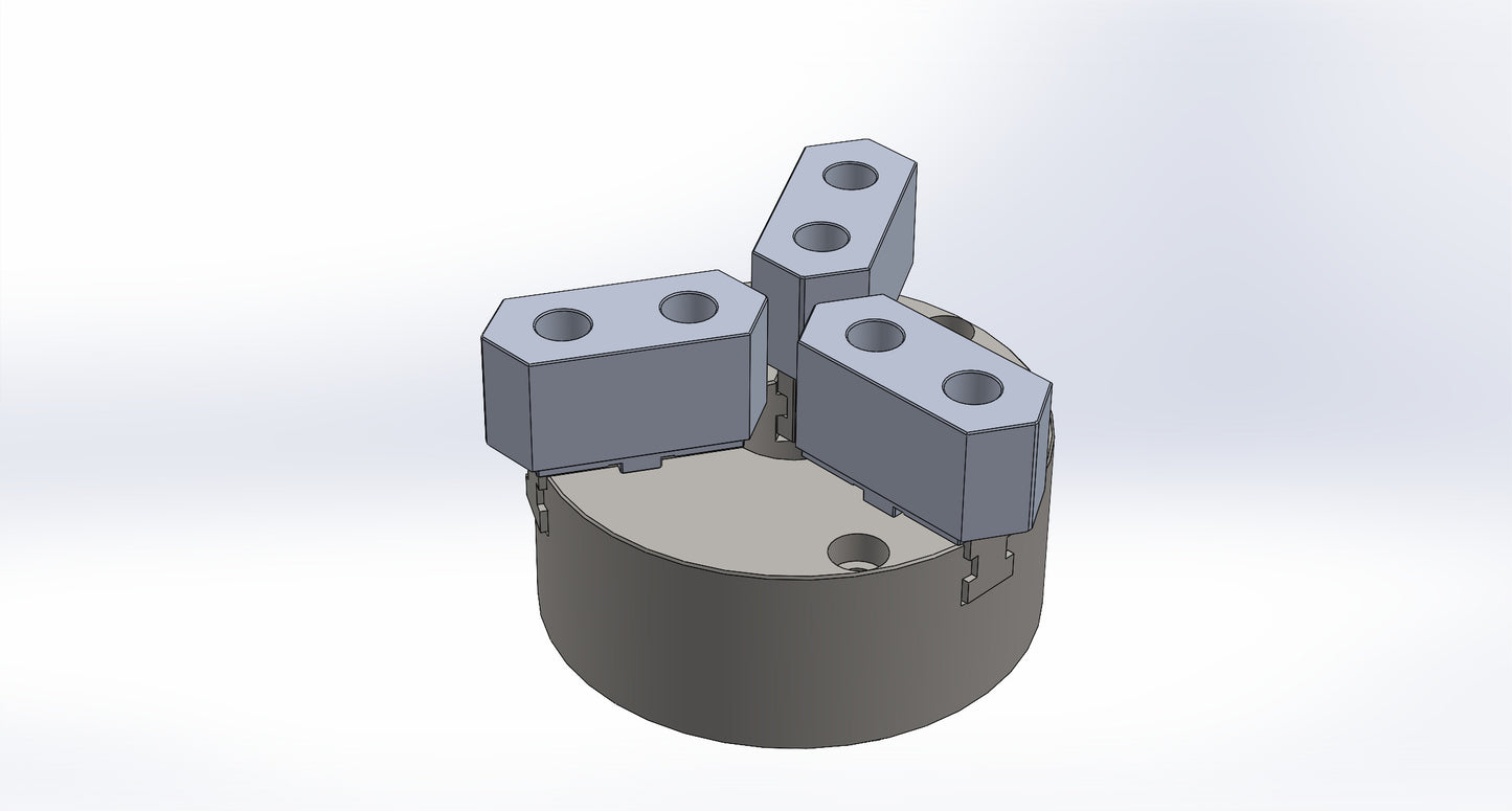 T&G double ended soft jaw for 6" chuck